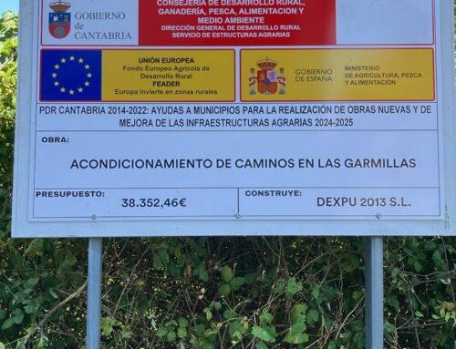 Obras de mejora en Las Garmillas