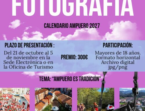 CONCURSO DE FOTOGRAFIA: CALENDARIO AMPUERO 2027